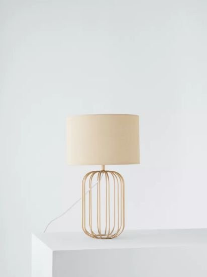 Wire Frame Table Lamp
