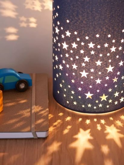 Stardust Table Lamp,Navy