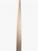 Twist LED Floor Lamp, Brushed Aluminium