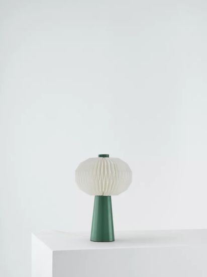 Table Lamp, Woodland Green
