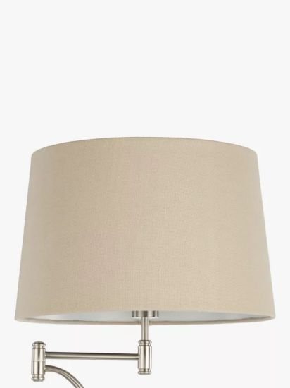 Swing Arm Floor Lamp, Nickel