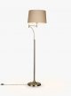 Swing Arm Floor Lamp, Nickel