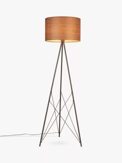 Floor Lamp, Walnut